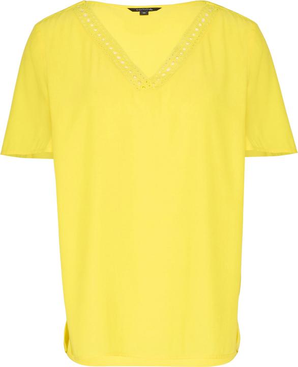 Immagine prodotto Comma Bluse Loose-Fit-Shirt aus Crêpe mit Spitzen-Detail (34)