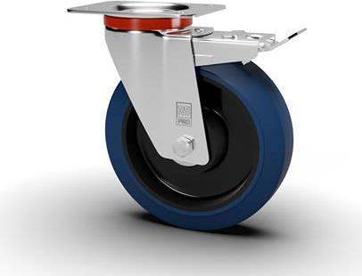 RS PRO Swivel Castor Wheel, 130kg Capacity, 125mm