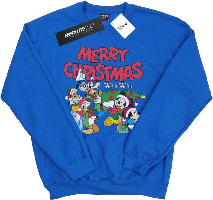 Produktbild Disney Mickey And Friends Winter Wishes Sweatshirt Mädchen (152, 158)