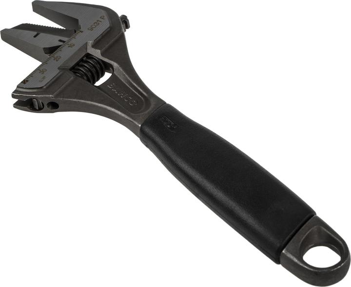 Produktbild Bahco ERGO 39-mm-Rollgabelschlüssel mit extragrosser Öffnungsweite, umstellbarer Backe, Zentralmutter und (39 mm)