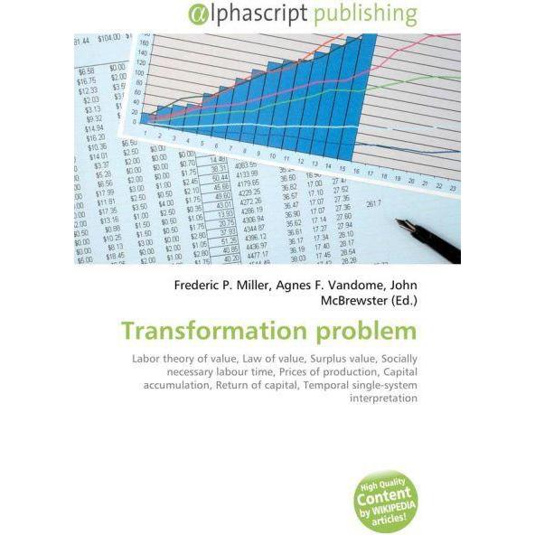 Transformation problem, Fachbücher von Agnes F. Vandome, Frederic P. Miller, John McBrewster