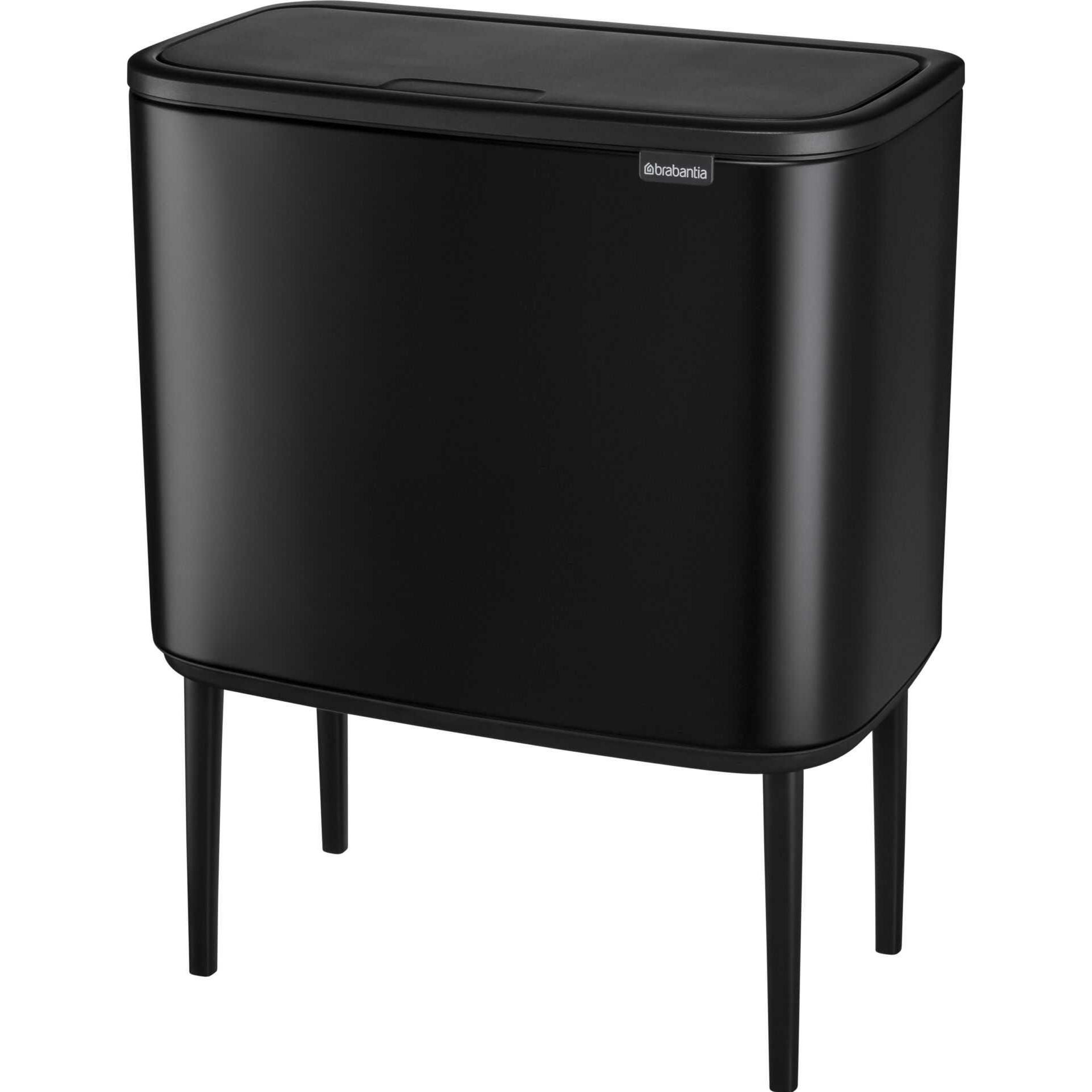 Brabantia Abfallbehälter, Abfalleimer, Schwarz