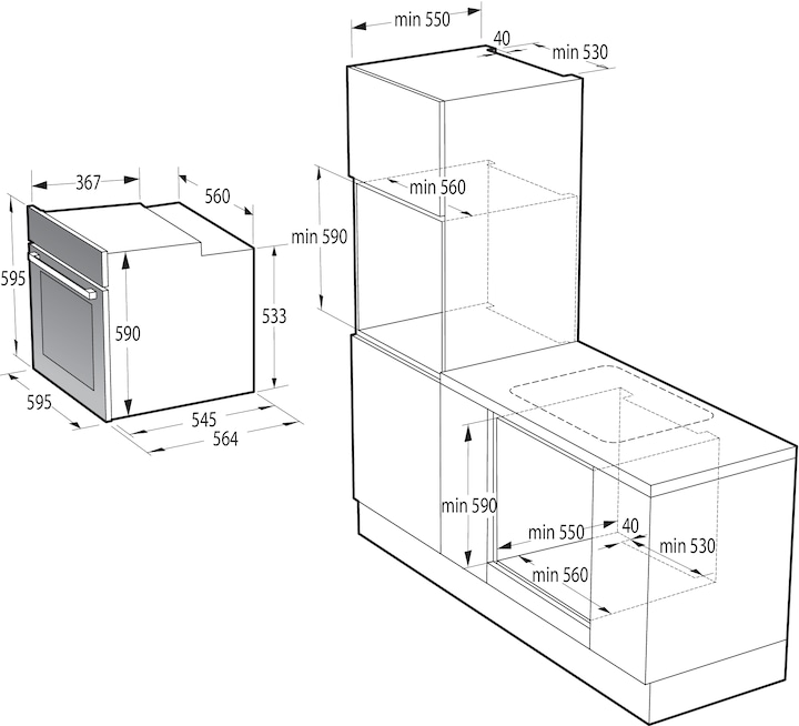 Produktbild Gorenje BPS 6737 E02B