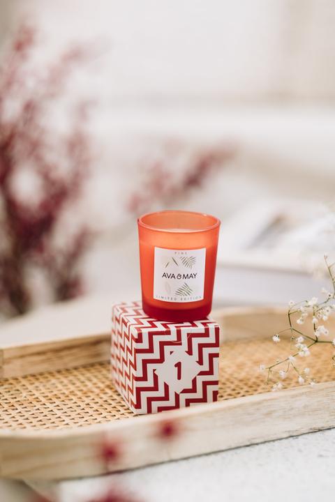 Actual product image Ava & May Scented candles and diffusers