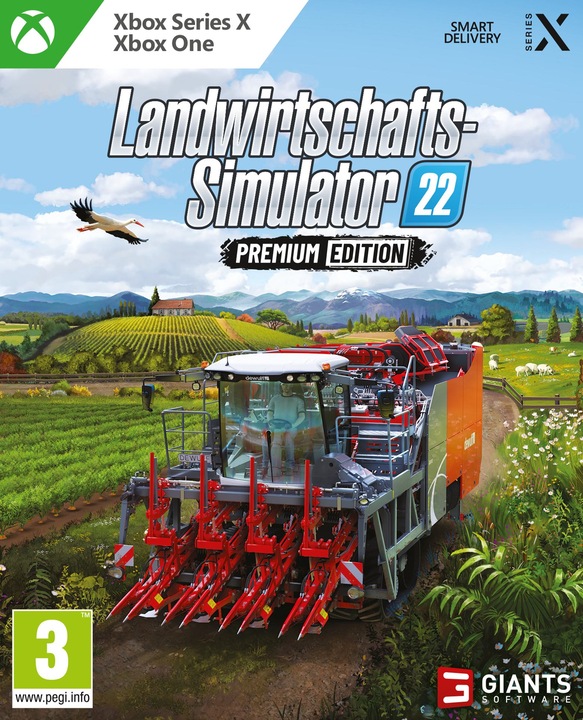 Image du produit Giants Software Landwirtschafts Simulator 22 - Premium Edition (Xbox Series X, Xbox One S, DE)