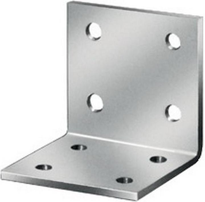Produktbild Vormann Winkelverbinder sendzimir verzinkt 50 x 50 x 35 mm (Winkelverbinder, 50 Stk.)