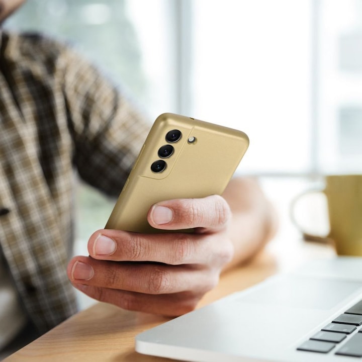 Produktbild OEM SM Metallic Case Galaxy A34 5G gold (Samsung Galaxy A34 5G)