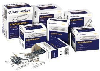 Actual product image Soennecken Paper clip Design of shape: corrugated, round For Length: 77 mm (100 x)