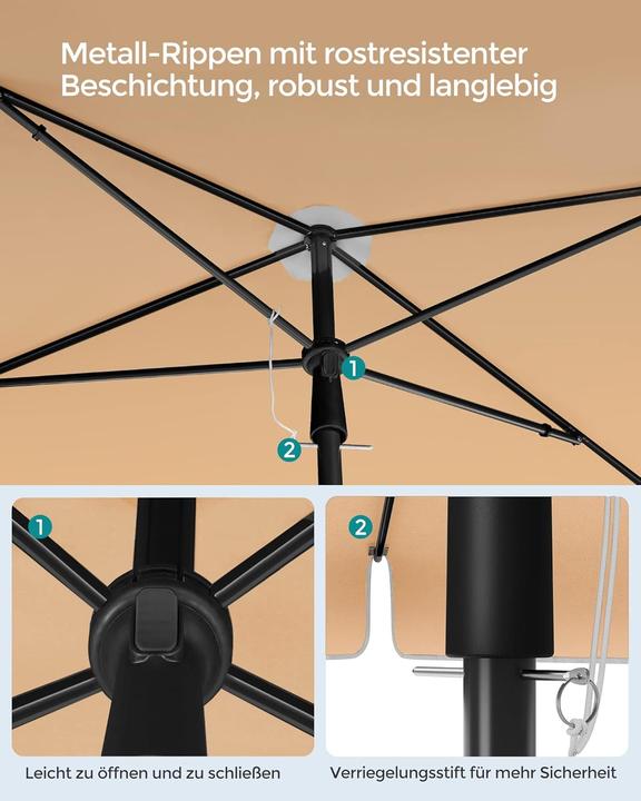 Image du produit Songmics Sonnenschirm (1.25 m)