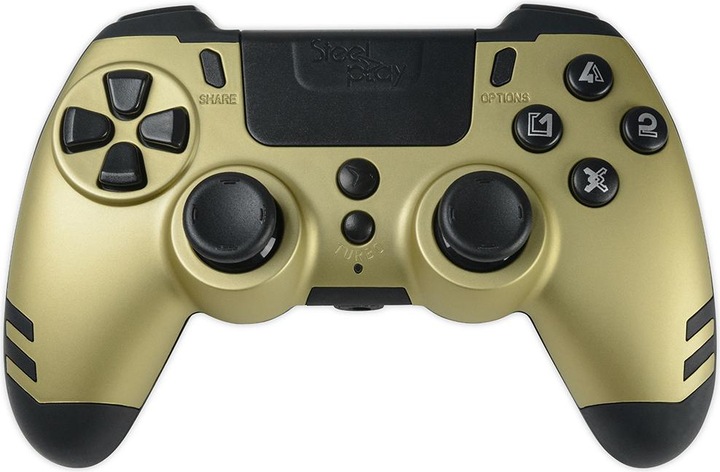 Actual product image Steelplay Slim Pack Wireless Controller Gold Multi (PC, PS4)