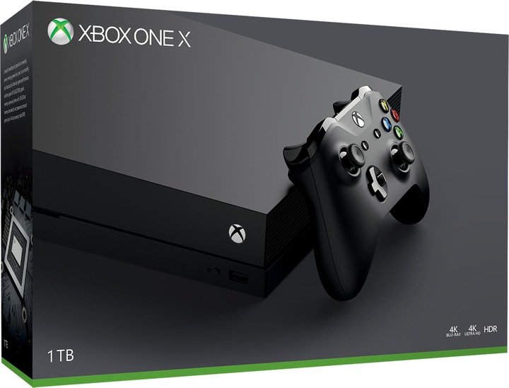 Actual product image Microsoft Xbox One X