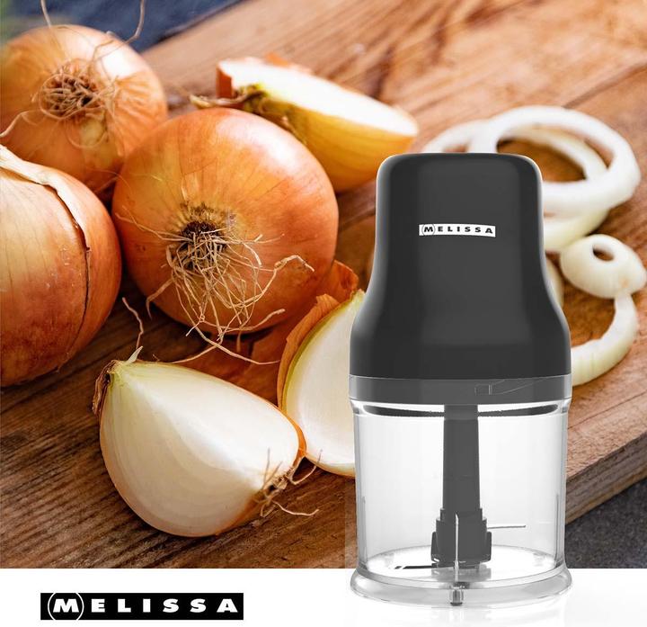 Produktbild Melissa Mini-Food Chopper | 200 W | 0,5 l | 1-Gang | Schwarz (500 ml, 200 W)
