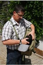 Actual product image Kalahari Kapako K-71 Khaki (Photo backpack)