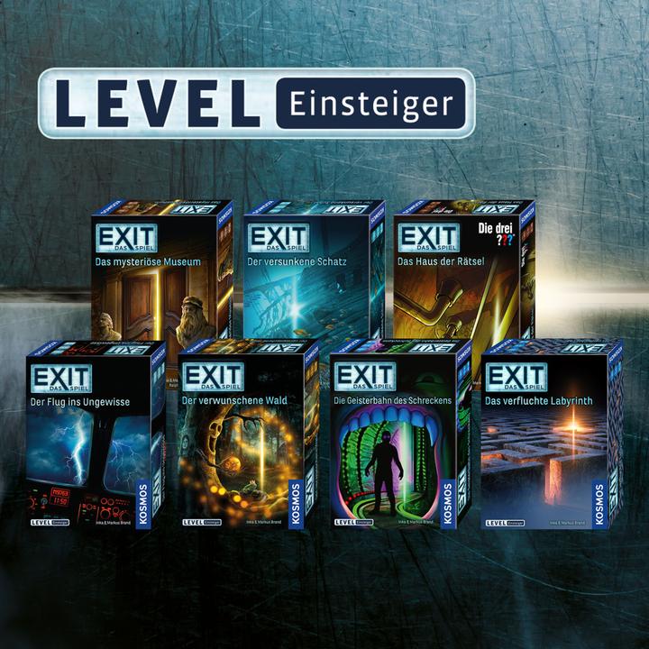 Actual product image Kosmos EXIT - The Cursed Labyrinth (German, 1 - 4 Players)