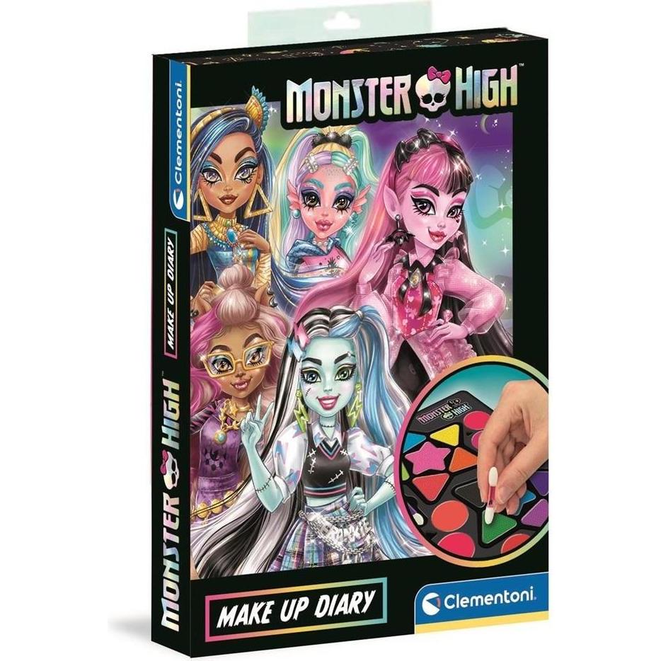 Clementoni Set di cosmetici Monster High. Palette di ombretti da brivido