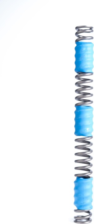 Actual product image Cane Creek Suspension fork spring, 65LBS/IN, blue, Helmet Coil | Helmet MKII Coil