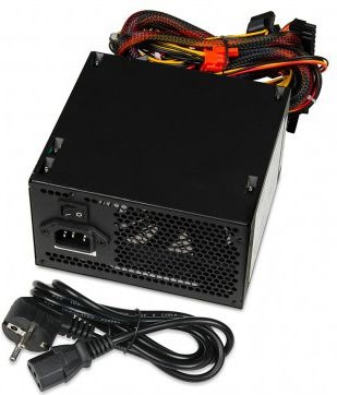 Produktbild iBox CUBE II 600W APFC 12CM FAN Juodas EDITION power supply (600 W)