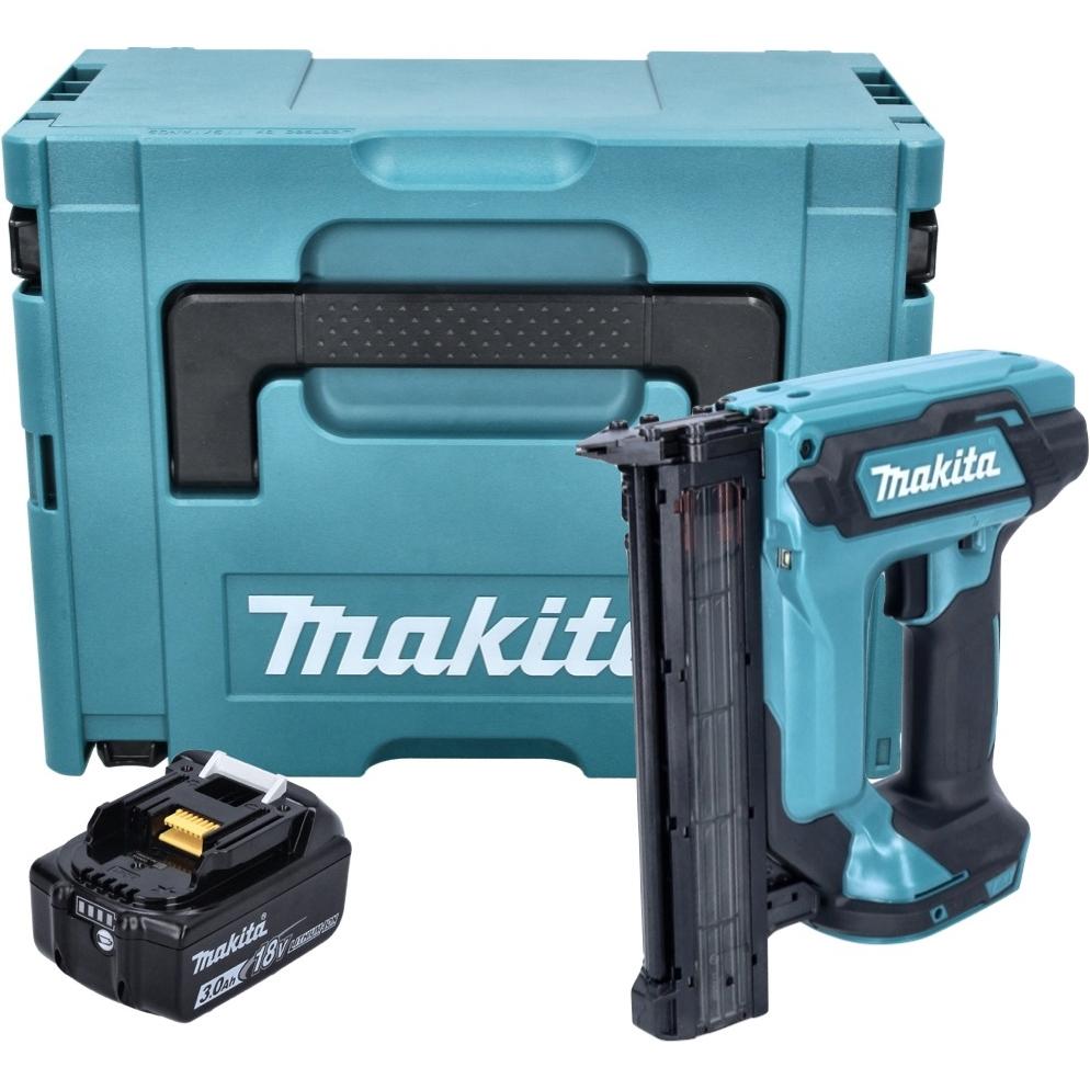 Thumbnail - Makita, Tacker + Nagelpistole, DFN 350 F1J Akku Stauchkopfnagler 18 V 15 - 35 mm + 1x Akku 3,0 Ah + Makpac - ohne Ladege...