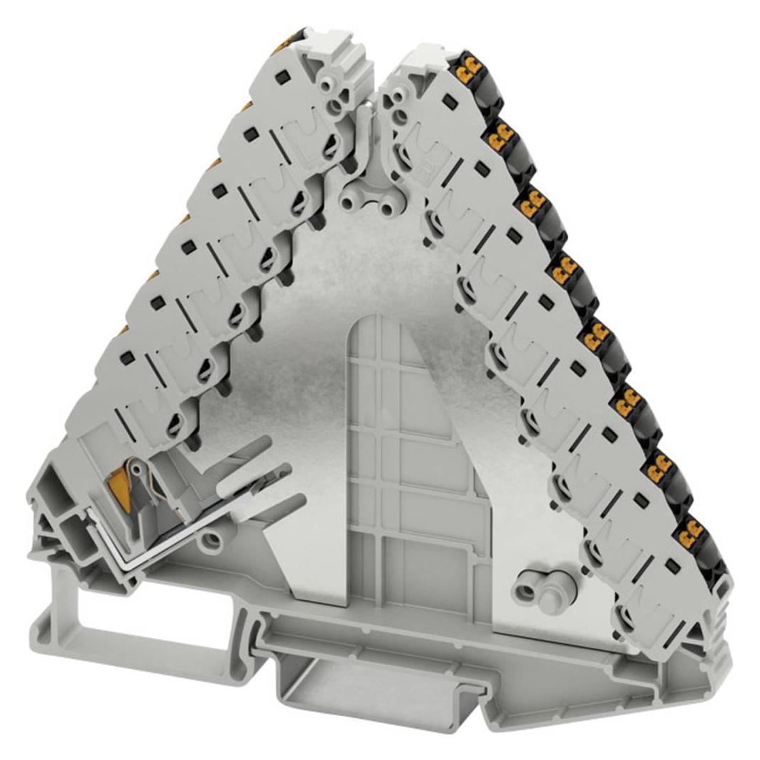 Phoenix Contact Phoenix Potenzialverteiler PTRVB 8-FI PTRVB 8-FI Grau Inhalt: 10 St., Elektronikkabel + Stecker, Grau, Schwarz