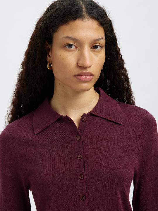 Produktbild Selected Metallic Polohemd aus Strick (XL)