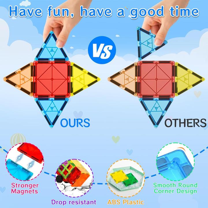 Image du produit Aqxong Magnetische Bausteine Set