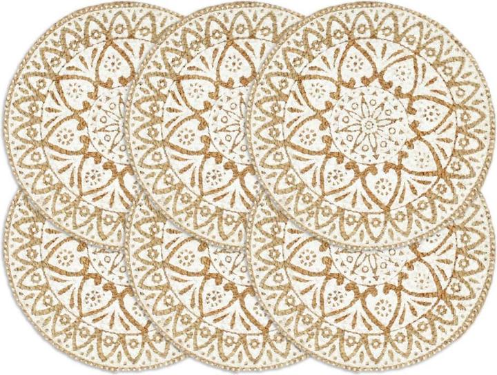 Produktbild vidaXL Tischset (6 Stk., 38 cm)