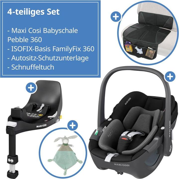 Immagine prodotto Maxi-Cosi Babyschalen Babyschale Pebble 360 i-Size drehbar ab Geburt (Seggiolino, ECE R129/i-Size Standard)
