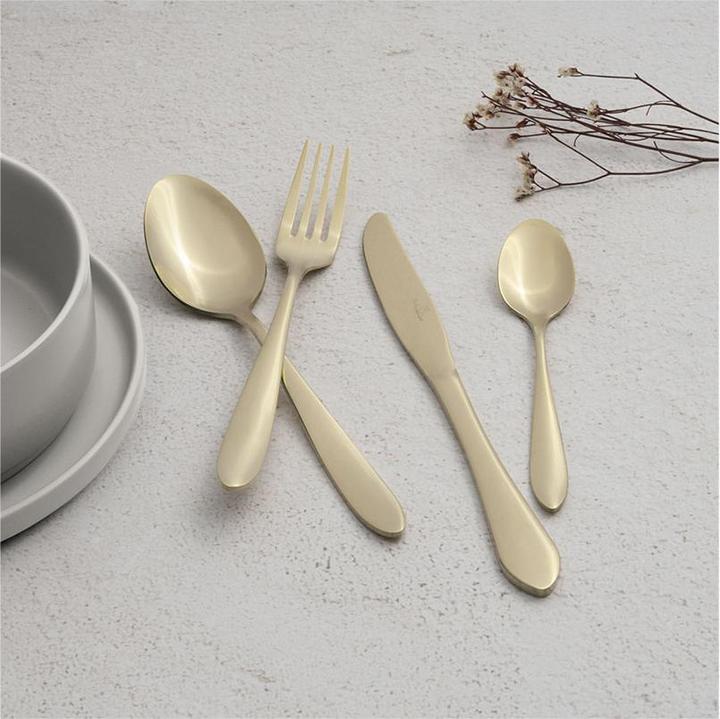 Produktbild BerlingerHaus Besteck-Set 24 teilig Champagne (24 Stk., Besteck Set)