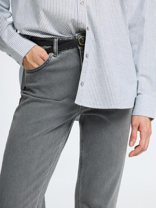 Actual product image Selected Slfalice Mw Straight Eloise Grey Jeans (34)