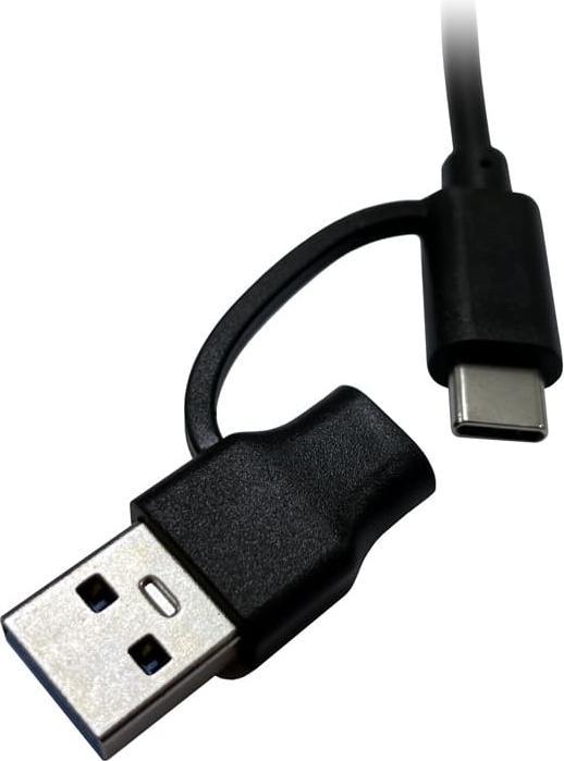 Image du produit LC-Power Adapter USB Typ-A -> Typ-C f.2,5",SATA HDD/SSD,USB3.2 Gen1x1 (0.16 m, USB 3.2 Gen 1)