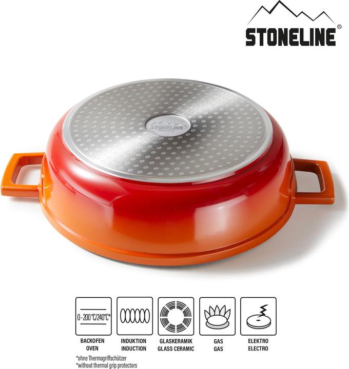 Produktbild Stoneline 20093 Roaster 28 cm, Volcanic (Aluminium)