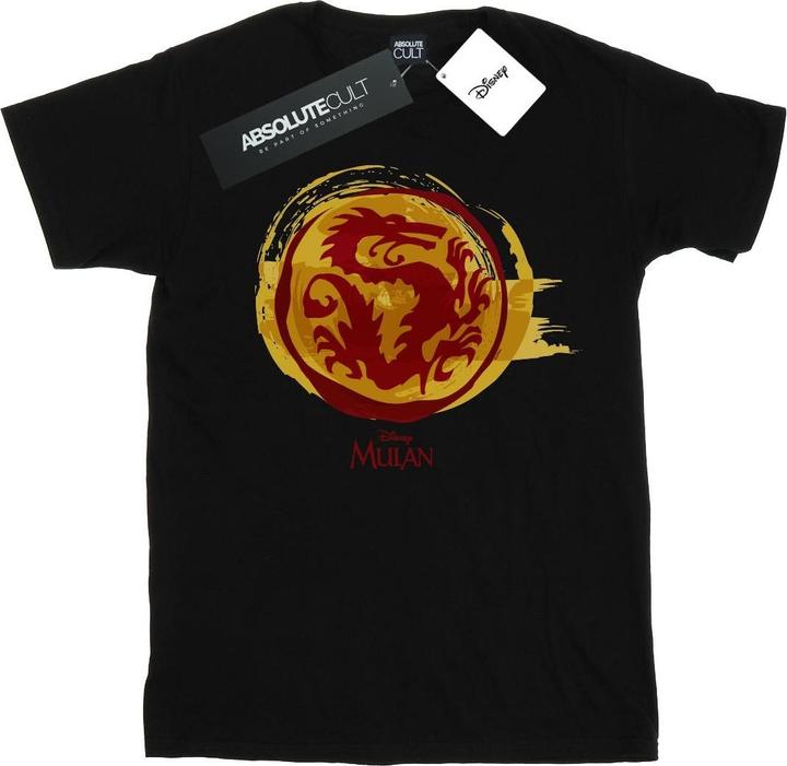 Immagine prodotto Disney Mulan Courage Dragon Symbol Maglietta Ampia Donna (L)