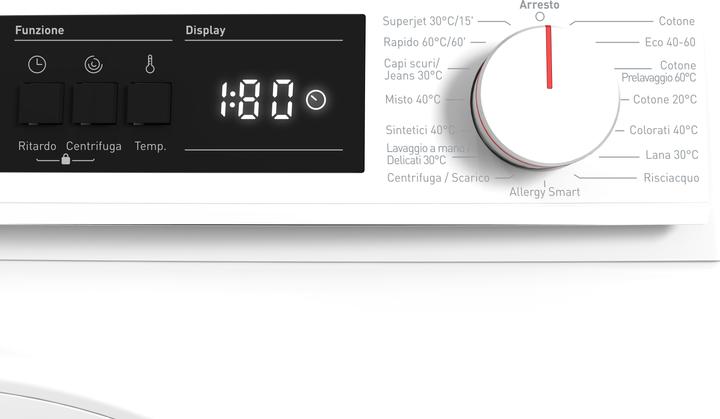 Actual product image Sharp ES NFA6101WD Front Loading Washing Machine 6Kg (6 kg, Left)