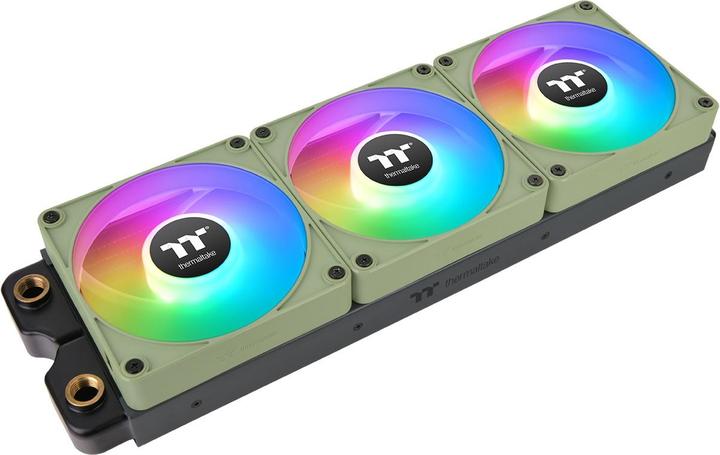 Image du produit Thermaltake TT CT120 EX ARGB Sync PC Cooling Fan 3 Pack Matcha Green (120 mm, 3x)