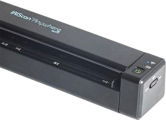 Produktbild Iris IRIScan Anywhere 6 WIFI Simplex 15PPM mit Akku mobiler Dokumentenscanner PDF OCR SW WinMac iOS (USB, WLAN)