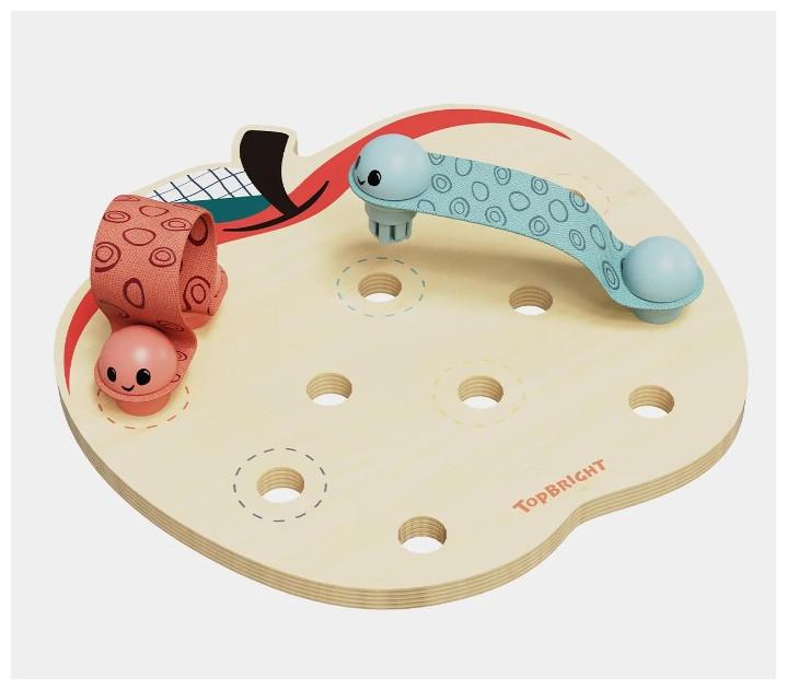 Actual product image Topbright Toys Top Bright Apple Worms For 3+ Years 1211232023De0001