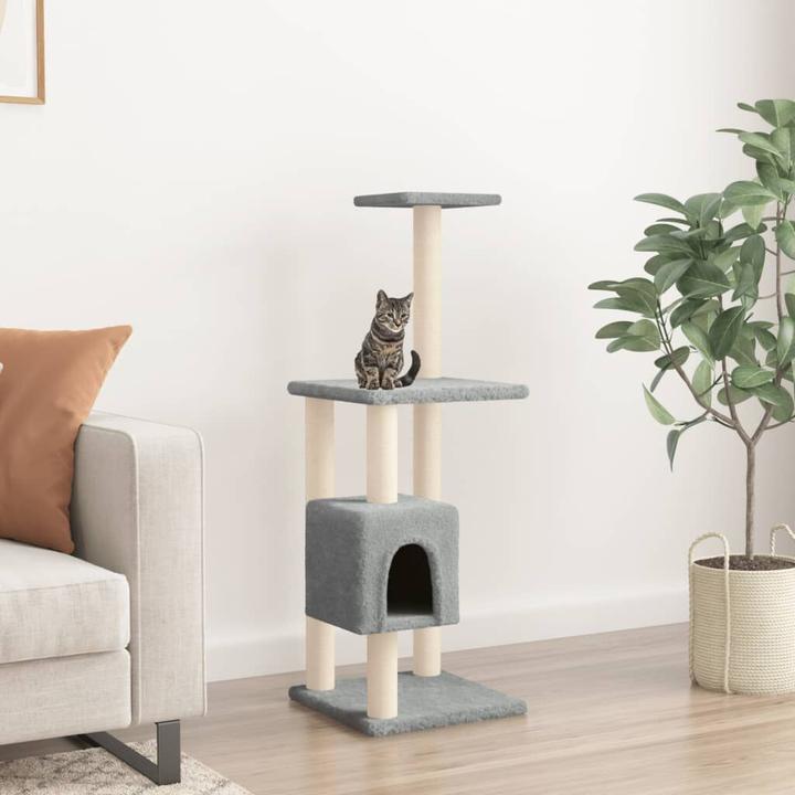 Actual product image vidaXL Katzenbaum (104 cm, Light grey)
