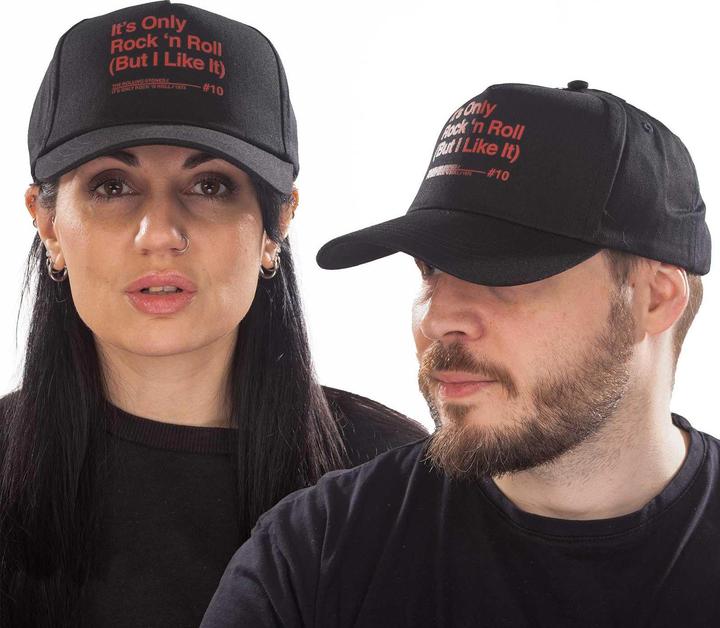 Actual product image The Rolling Stones Unisex Adult It's Only Rock N Roll Baseball Cap (One size)
