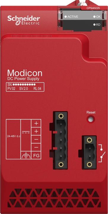 Produktbild Schneider Electric M580S NETZTEIL 24/48VDC REDUNDANT BMXCPS4022S