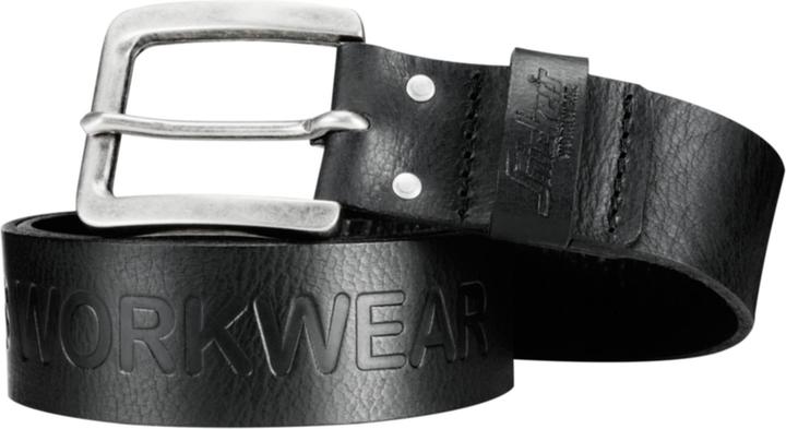 Productafbeelding Snickers Workwear 90340400004 Ledergürtel Schwarz S (S)