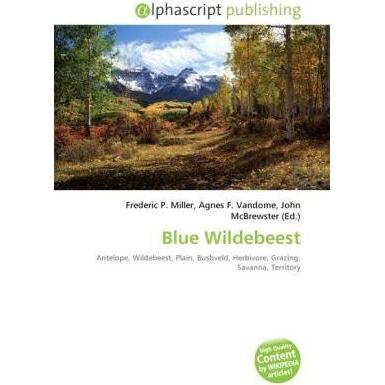 Blue Wildebeest, Fachbücher