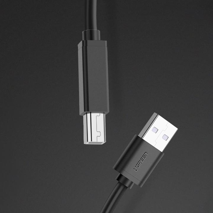 Actual product image Ugreen USB-A USB cable - 0.1 m pink (UGR407BLK) (10 m, USB 2.0)