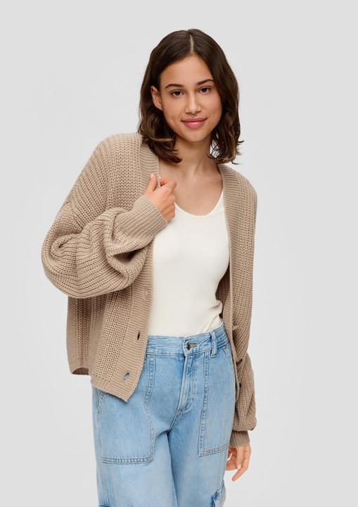 Actual product image s.Oliver Strickjacke Strickjacke mit V-Ausschnitt (XL)
