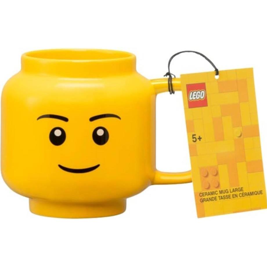 Room Copenhagen, Tasse, LEGO Keramiktasse Boy, gross,gelb (1 x)