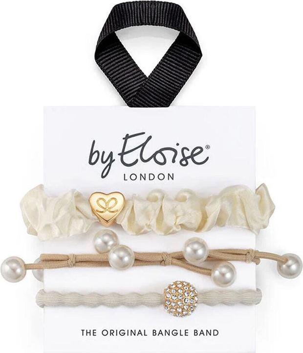 Immagine prodotto By Eloise London Bangle Set White Party (Elastico per capelli)