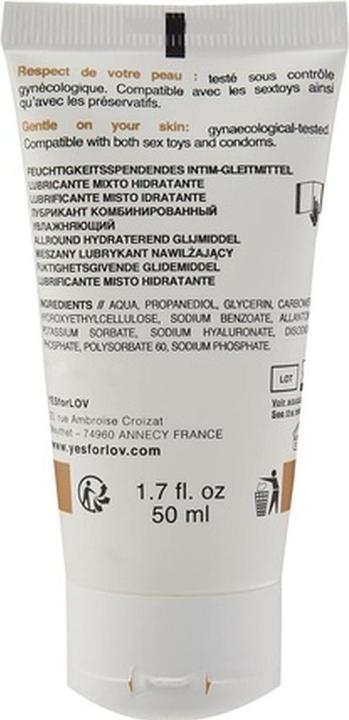 Produktbild YESforLOV Lubricant Intimate Moisturising 50 ml (50 ml)