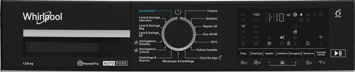 Produktbild Whirlpool LAVASC 12+8kg A-10/D VAP AUTOD