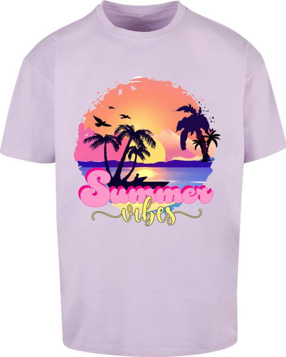 Image du produit Merchcode Summer Vibes Sunset Heavy Oversized Tee - 117175 (XS)