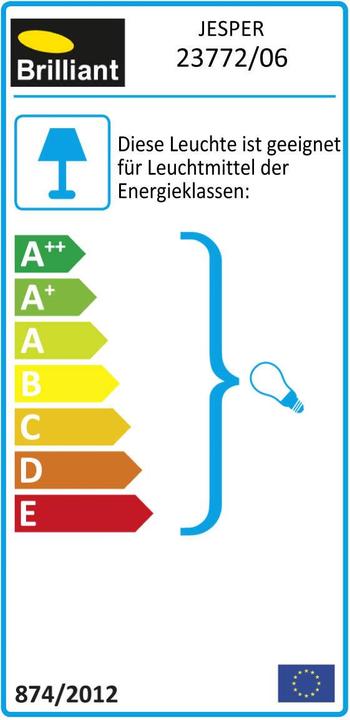 Energie-Label Brilliant Jesper (E27)