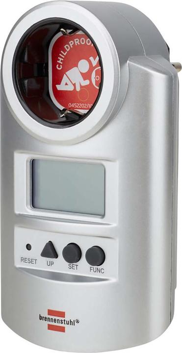 Actual product image Brennenstuhl Schuko plug in power monitor